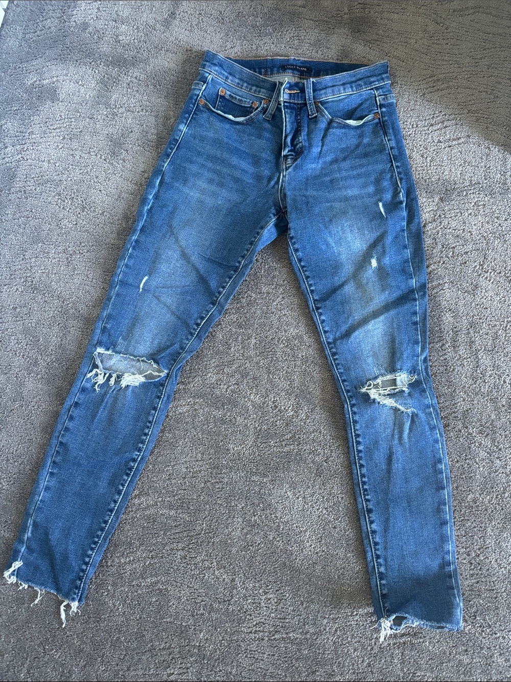 Lucky Brand Mid Rise Skinny Jean - “Ava”